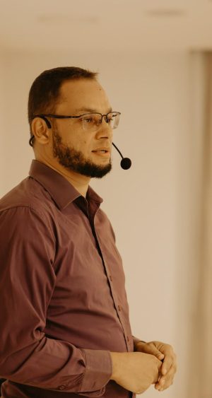 Alex Sodré em evento