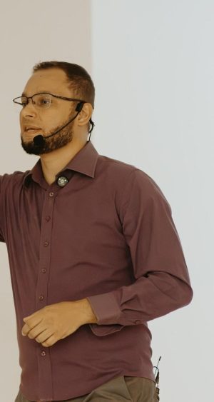 Alex Sodré em evento