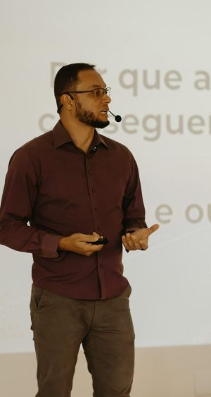 Alex Sodré em evento