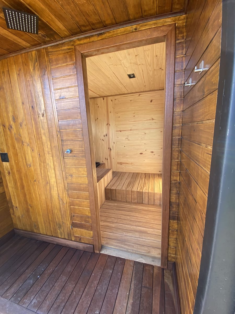 Interior em madeira