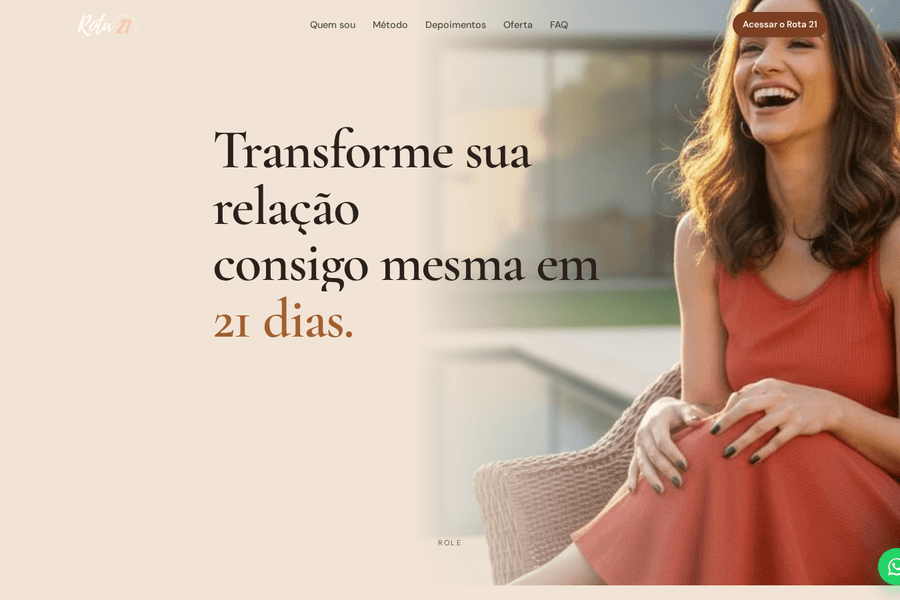 Prévia do site Rota 21 — Beatriz Rufato